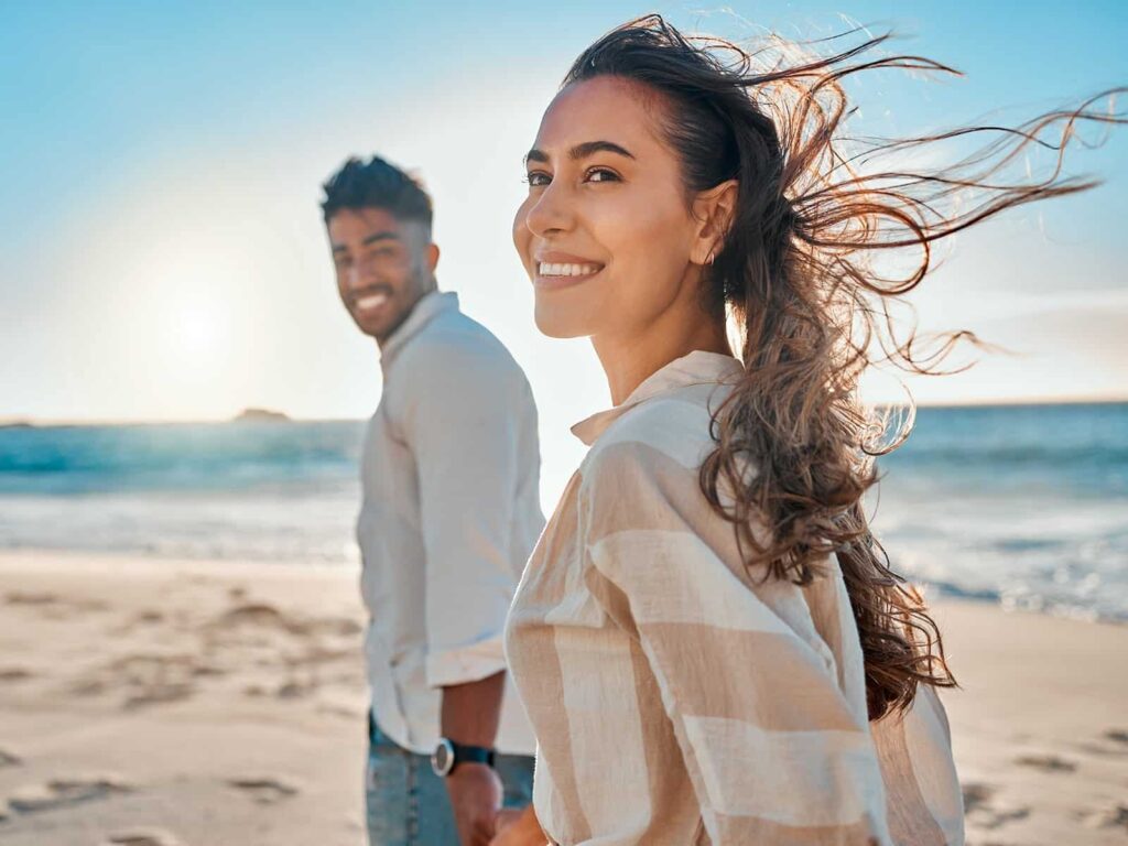 Couple on the beach