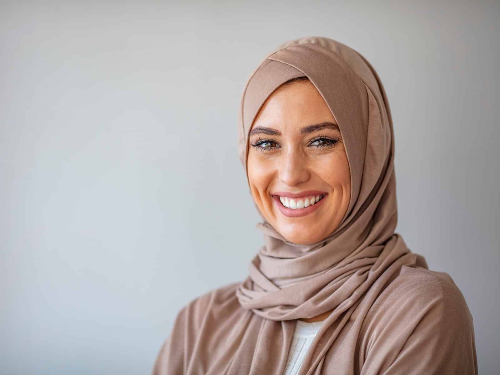 Patient with a confident natural-looking smile
